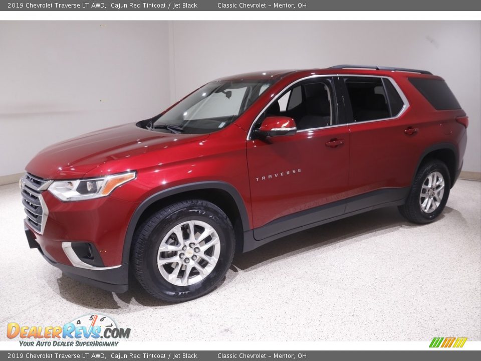 2019 Chevrolet Traverse LT AWD Cajun Red Tintcoat / Jet Black Photo #3