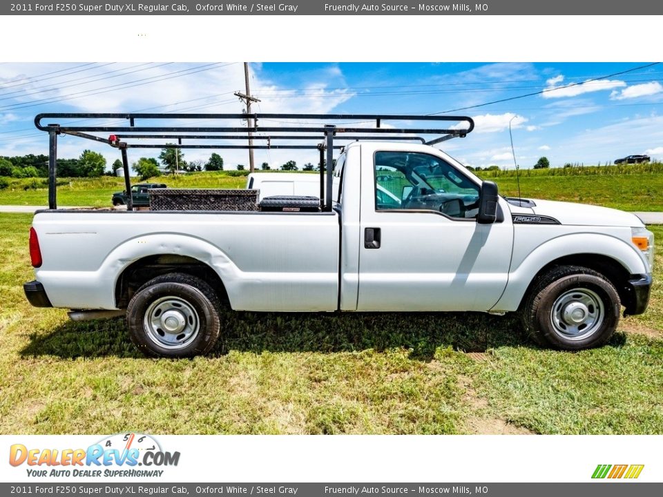 2011 Ford F250 Super Duty XL Regular Cab Oxford White / Steel Gray Photo #3