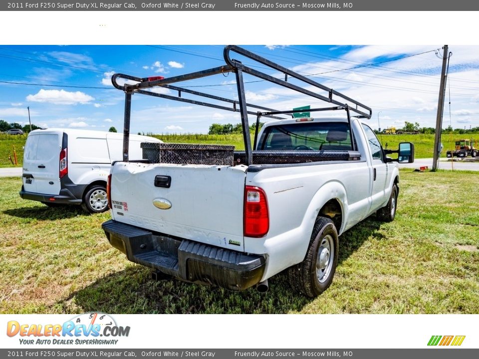 2011 Ford F250 Super Duty XL Regular Cab Oxford White / Steel Gray Photo #4