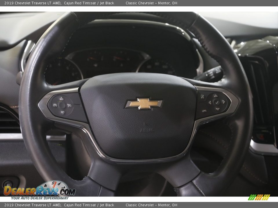 2019 Chevrolet Traverse LT AWD Cajun Red Tintcoat / Jet Black Photo #7