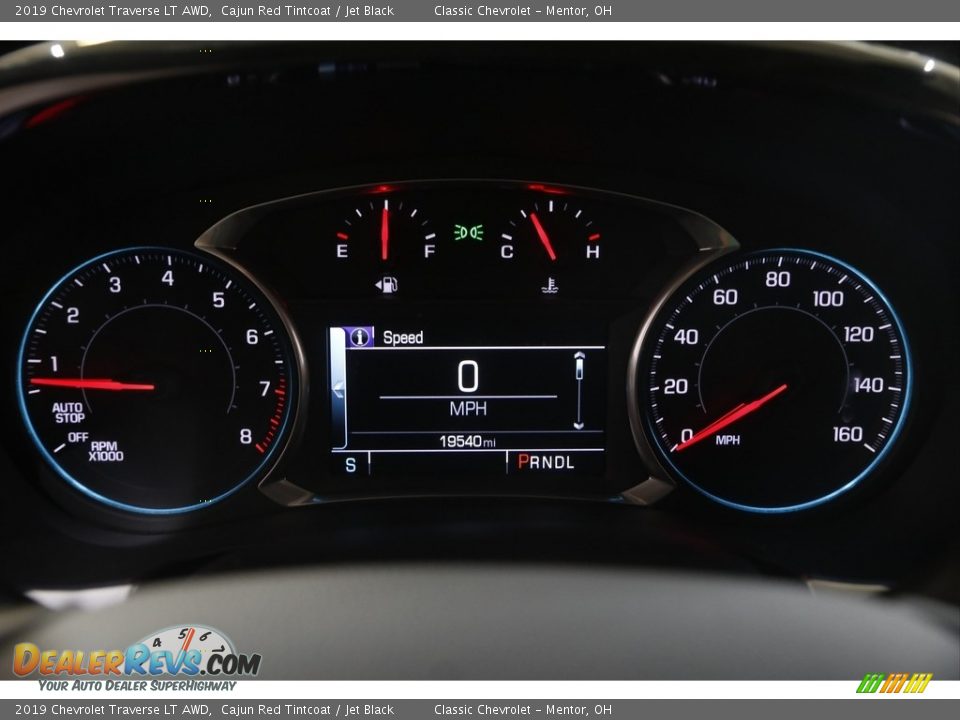 2019 Chevrolet Traverse LT AWD Cajun Red Tintcoat / Jet Black Photo #8