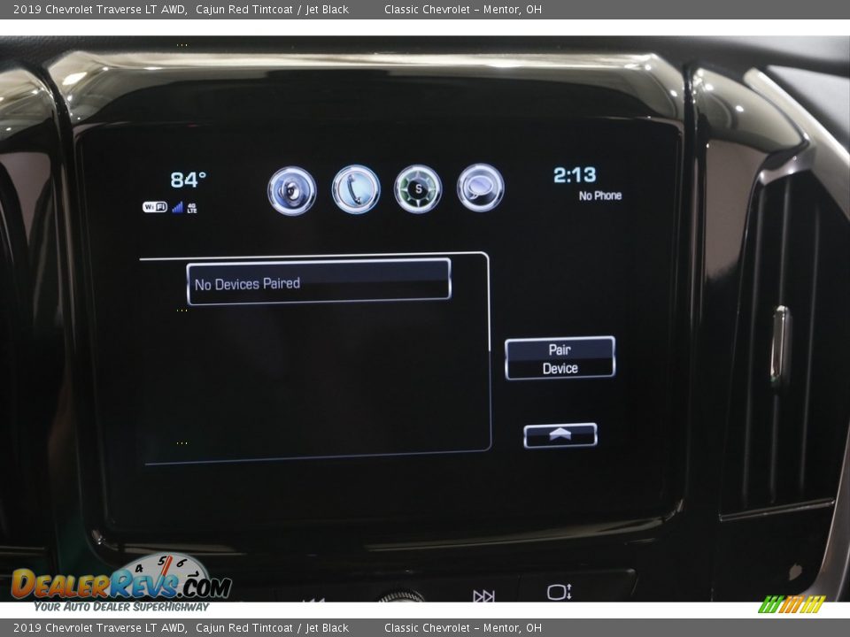 2019 Chevrolet Traverse LT AWD Cajun Red Tintcoat / Jet Black Photo #11