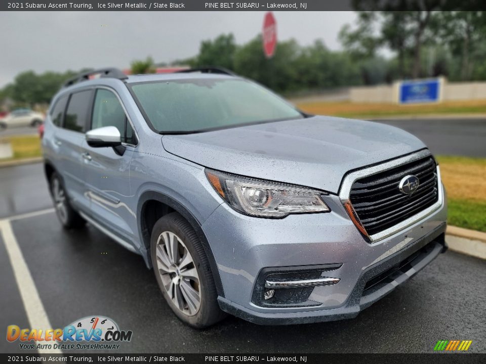 2021 Subaru Ascent Touring Ice Silver Metallic / Slate Black Photo #7