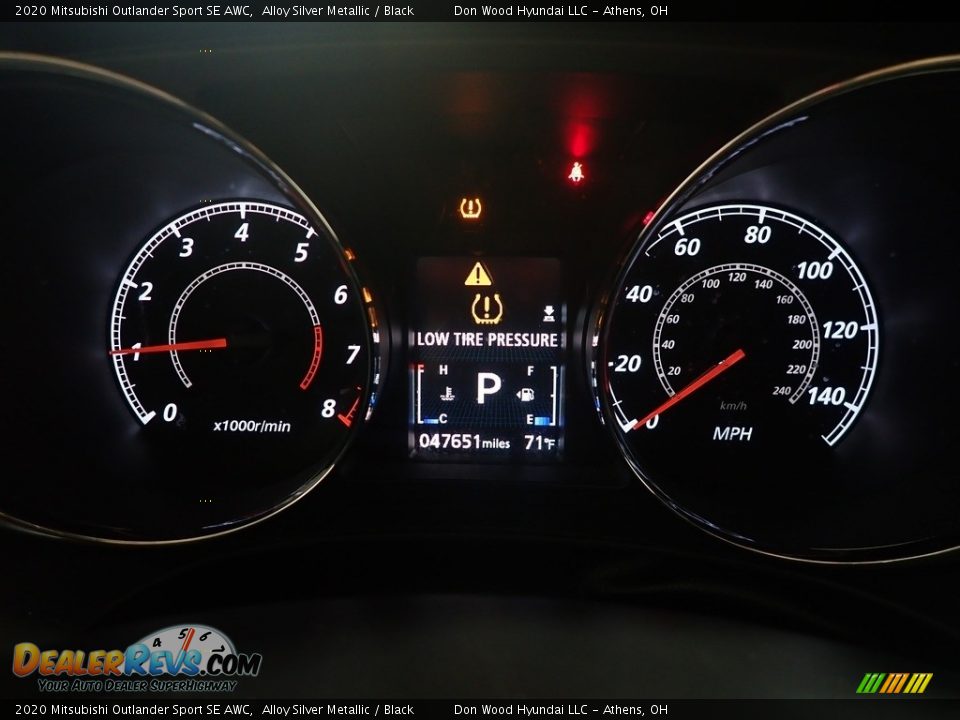 2020 Mitsubishi Outlander Sport SE AWC Alloy Silver Metallic / Black Photo #28