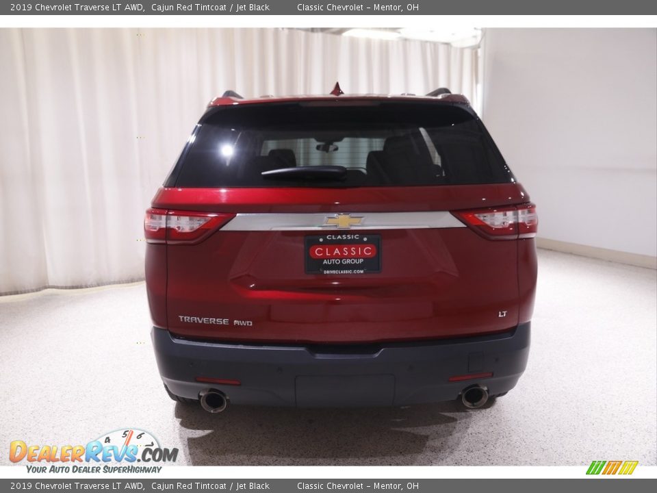 2019 Chevrolet Traverse LT AWD Cajun Red Tintcoat / Jet Black Photo #20