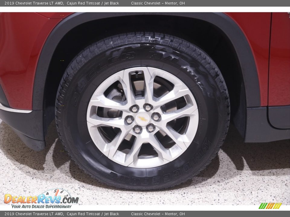 2019 Chevrolet Traverse LT AWD Cajun Red Tintcoat / Jet Black Photo #22