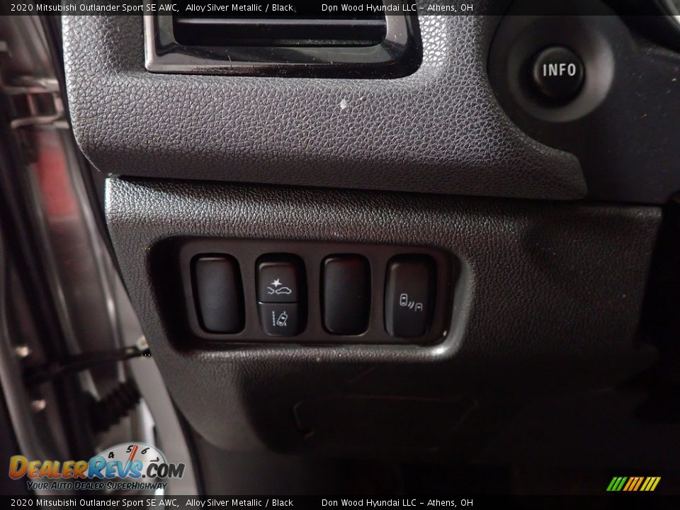 2020 Mitsubishi Outlander Sport SE AWC Alloy Silver Metallic / Black Photo #31