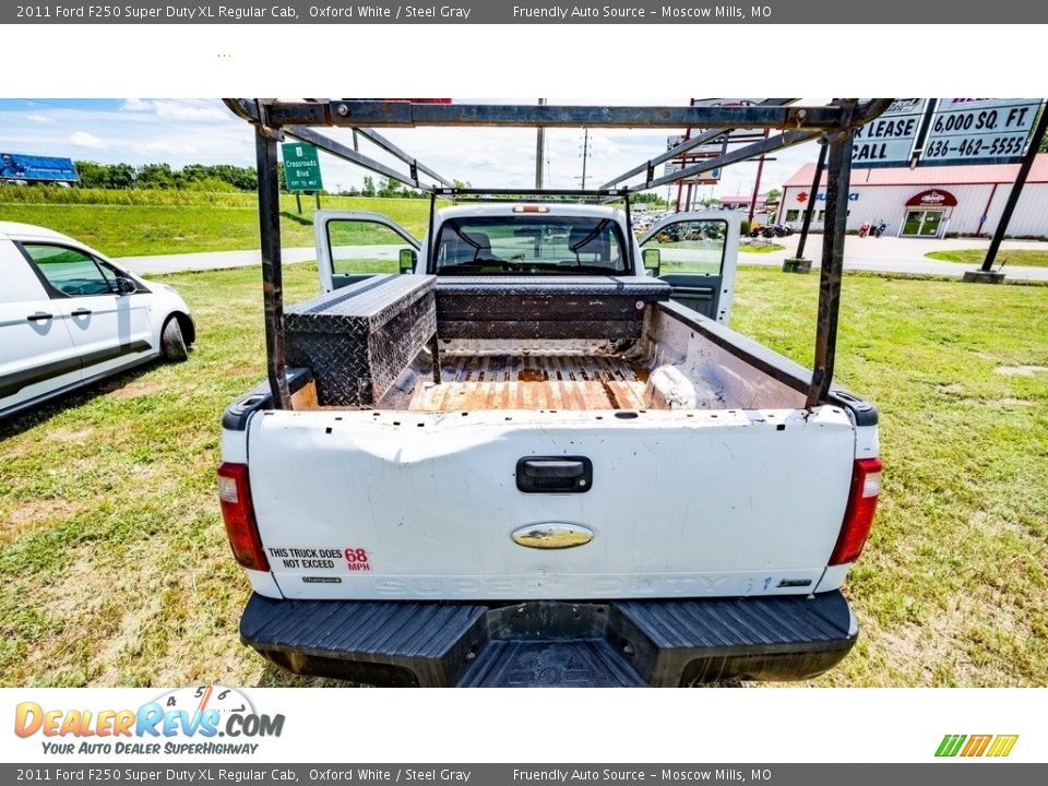 2011 Ford F250 Super Duty XL Regular Cab Oxford White / Steel Gray Photo #20