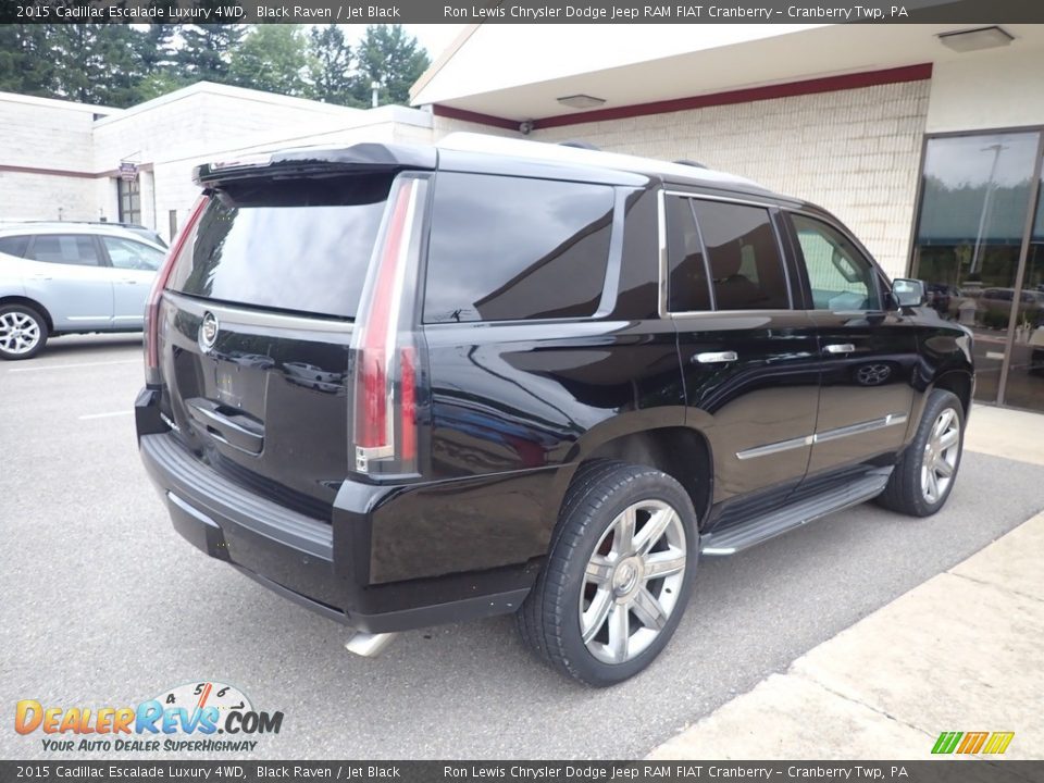 2015 Cadillac Escalade Luxury 4WD Black Raven / Jet Black Photo #3