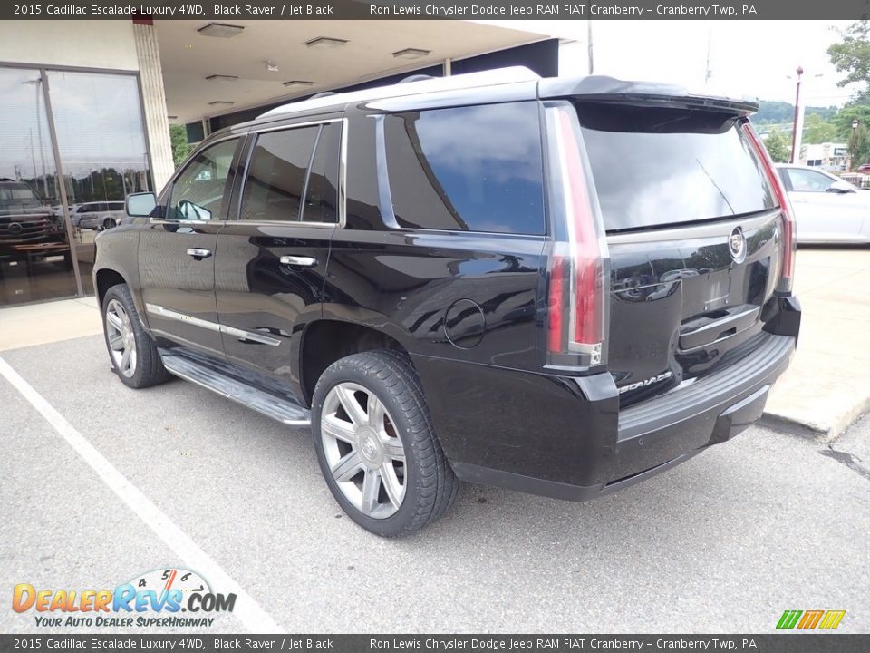 2015 Cadillac Escalade Luxury 4WD Black Raven / Jet Black Photo #4