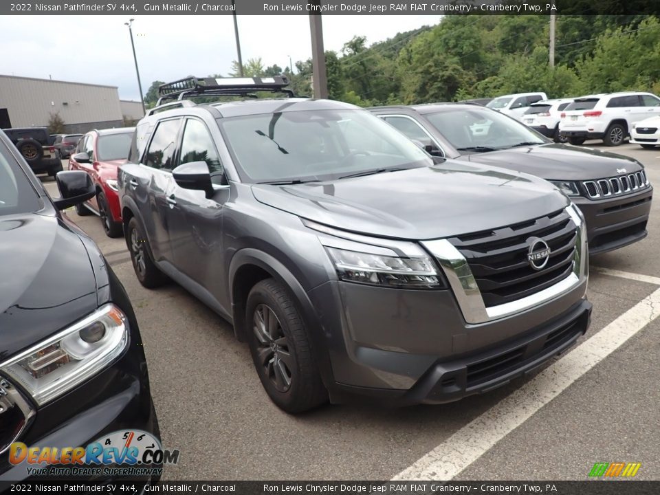 2022 Nissan Pathfinder SV 4x4 Gun Metallic / Charcoal Photo #3