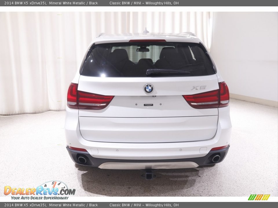 2014 BMW X5 xDrive35i Mineral White Metallic / Black Photo #21