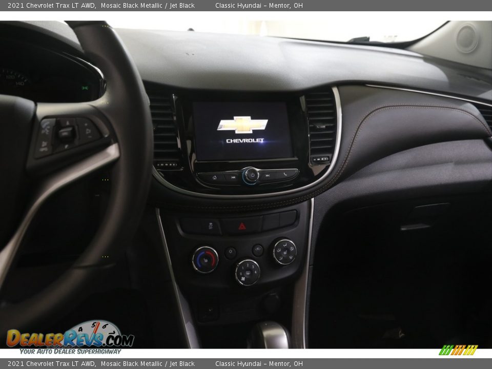 2021 Chevrolet Trax LT AWD Mosaic Black Metallic / Jet Black Photo #9