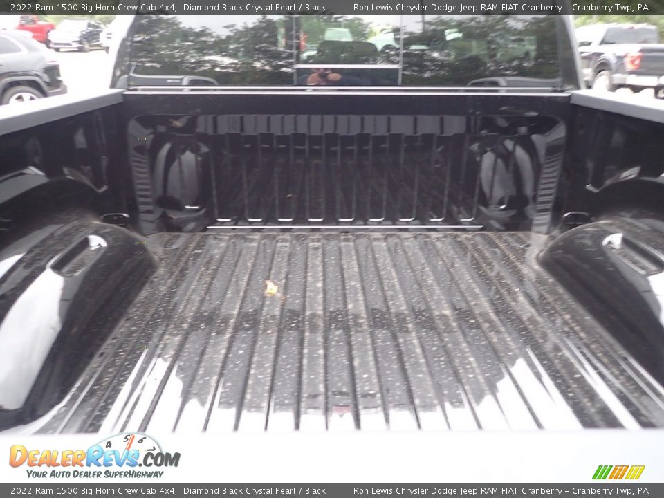 2022 Ram 1500 Big Horn Crew Cab 4x4 Diamond Black Crystal Pearl / Black Photo #12