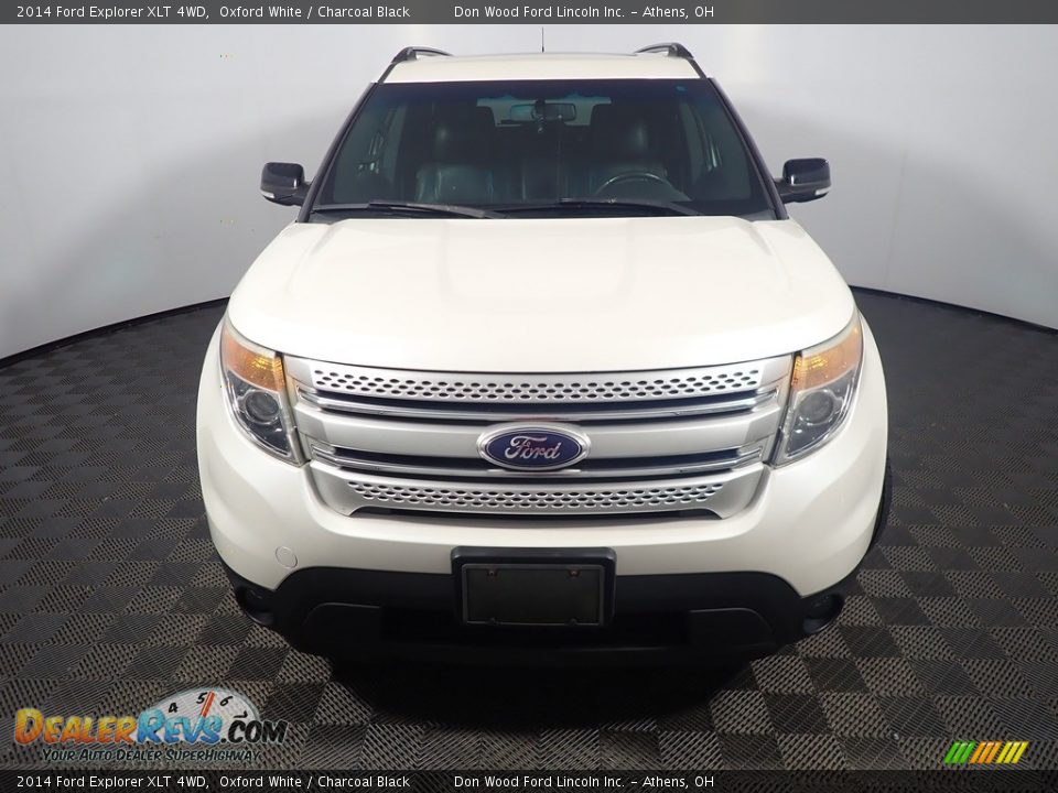 2014 Ford Explorer XLT 4WD Oxford White / Charcoal Black Photo #6