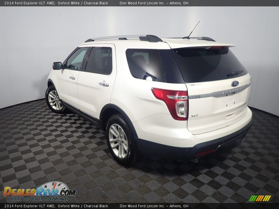 2014 Ford Explorer XLT 4WD Oxford White / Charcoal Black Photo #13