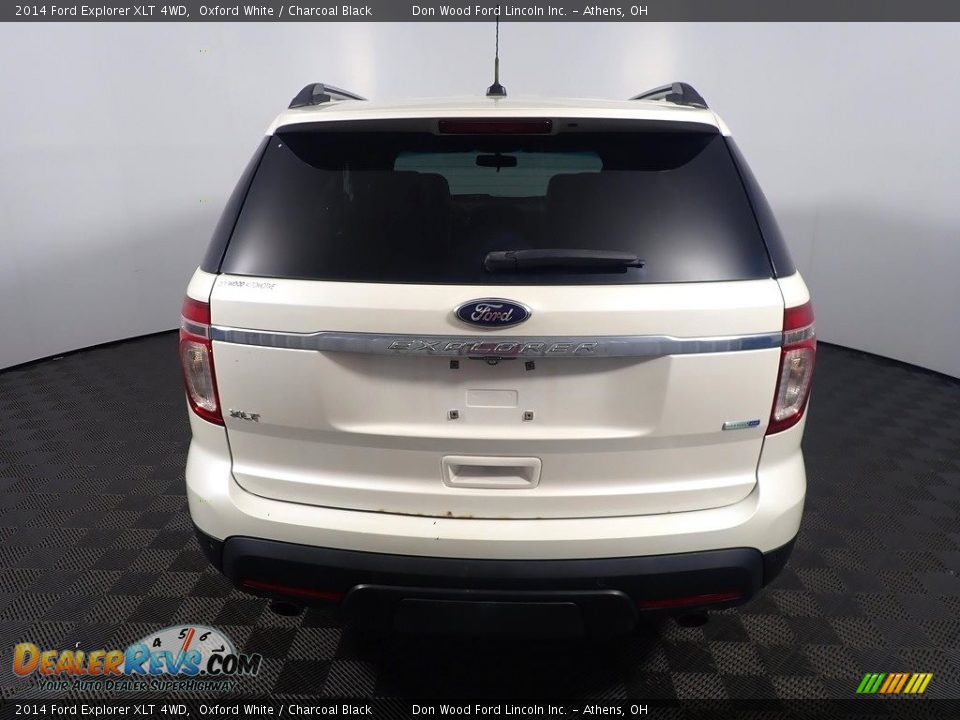 2014 Ford Explorer XLT 4WD Oxford White / Charcoal Black Photo #14
