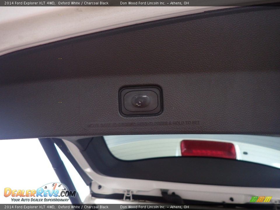 2014 Ford Explorer XLT 4WD Oxford White / Charcoal Black Photo #16