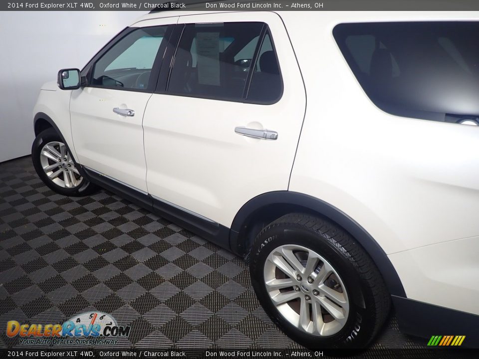 2014 Ford Explorer XLT 4WD Oxford White / Charcoal Black Photo #20