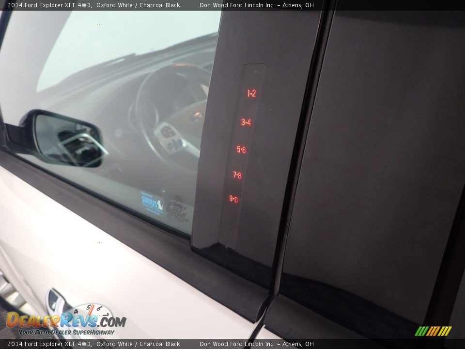 2014 Ford Explorer XLT 4WD Oxford White / Charcoal Black Photo #22