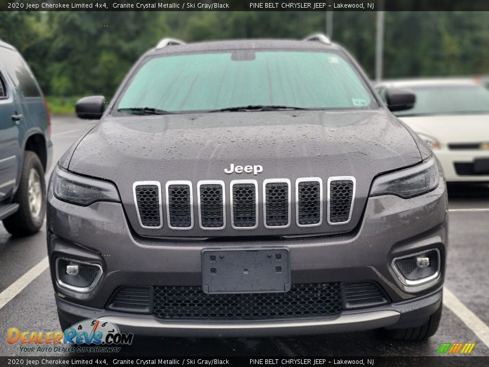 2020 Jeep Cherokee Limited 4x4 Granite Crystal Metallic / Ski Gray/Black Photo #2