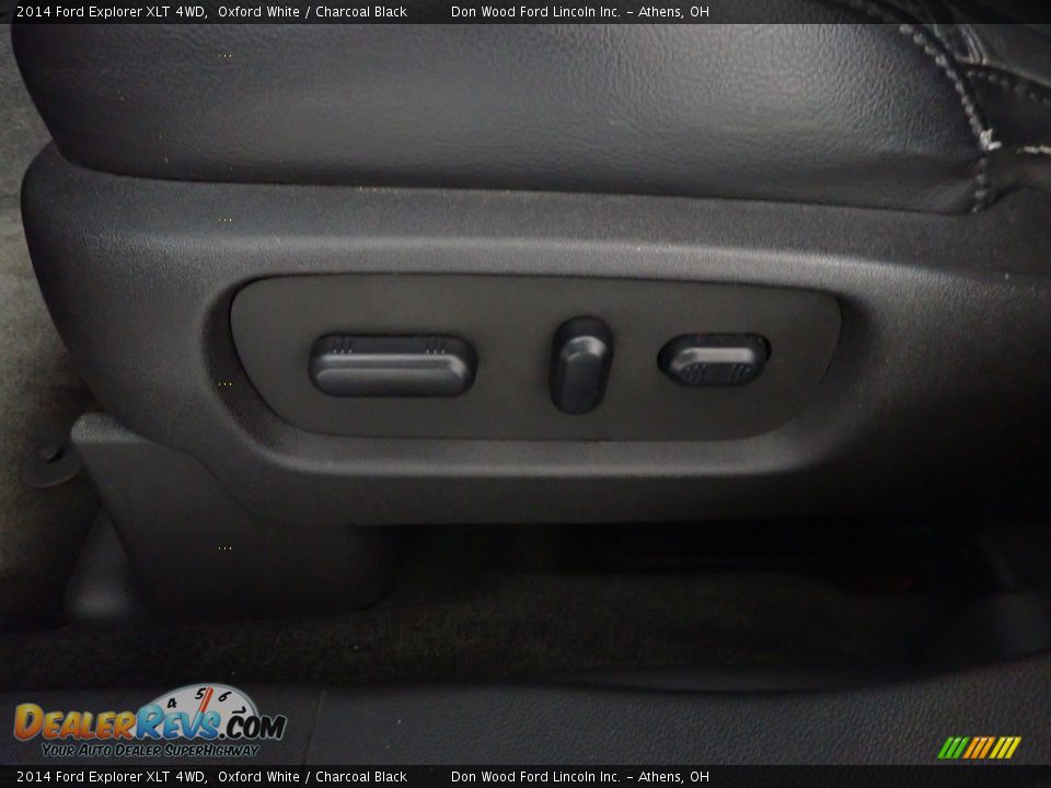 2014 Ford Explorer XLT 4WD Oxford White / Charcoal Black Photo #26