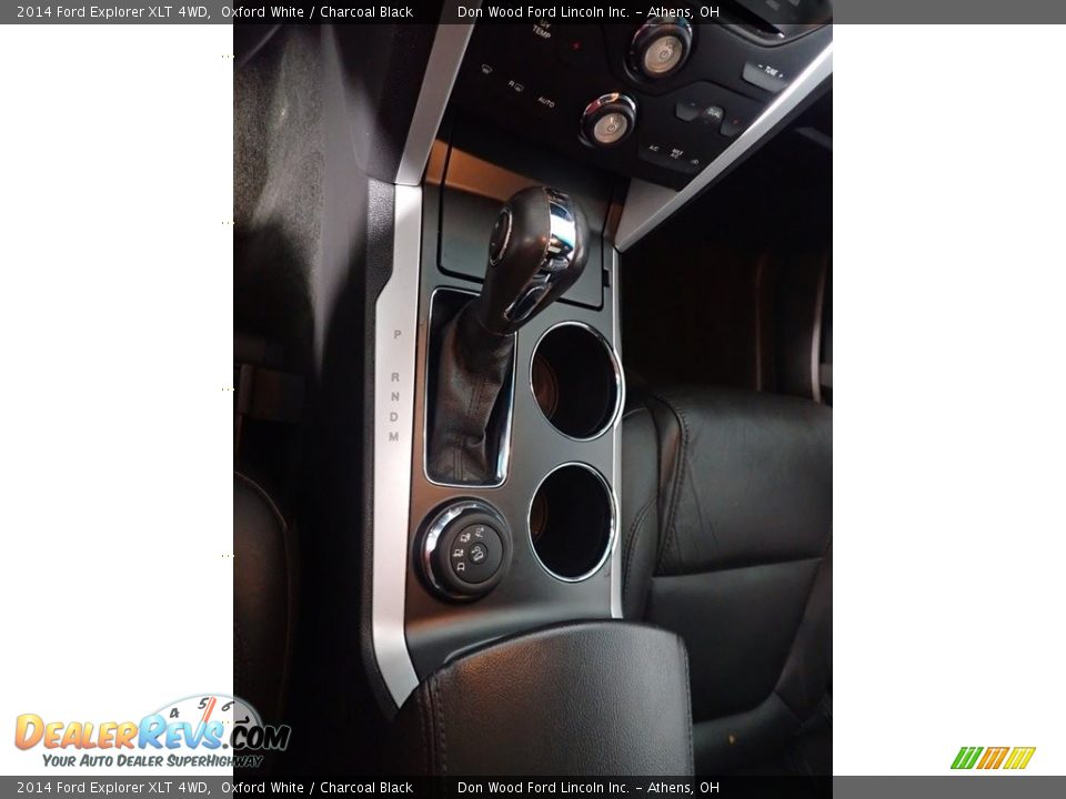 2014 Ford Explorer XLT 4WD Oxford White / Charcoal Black Photo #35