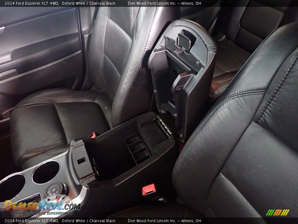 2014 Ford Explorer XLT 4WD Oxford White / Charcoal Black Photo #36