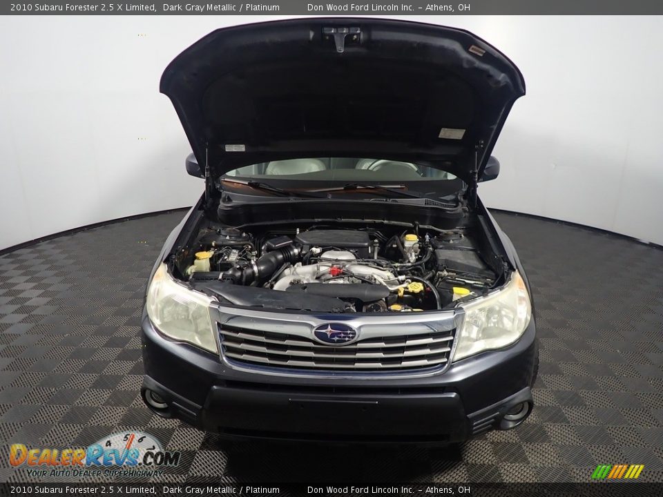 2010 Subaru Forester 2.5 X Limited Dark Gray Metallic / Platinum Photo #7