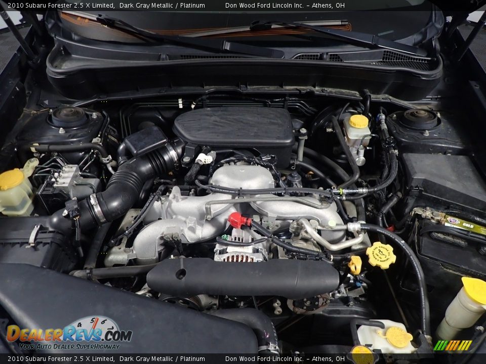 2010 Subaru Forester 2.5 X Limited Dark Gray Metallic / Platinum Photo #8