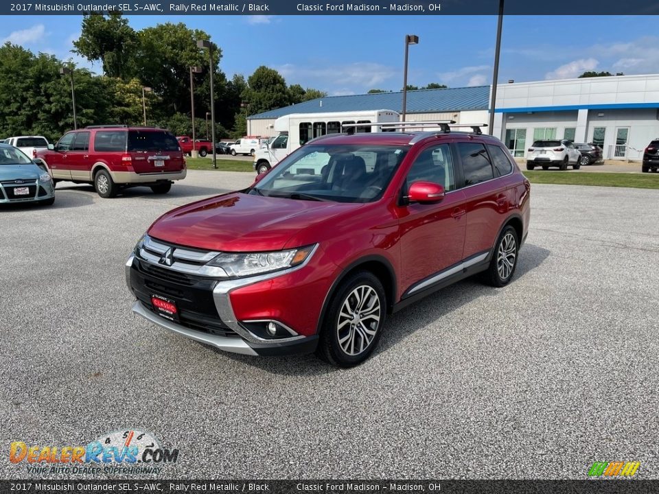 Rally Red Metallic 2017 Mitsubishi Outlander SEL S-AWC Photo #3