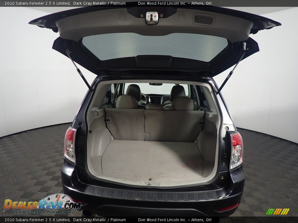 2010 Subaru Forester 2.5 X Limited Dark Gray Metallic / Platinum Photo #13