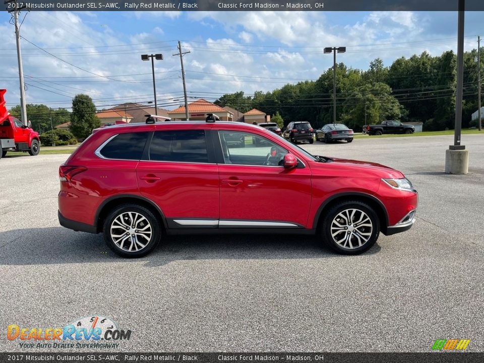 Rally Red Metallic 2017 Mitsubishi Outlander SEL S-AWC Photo #5