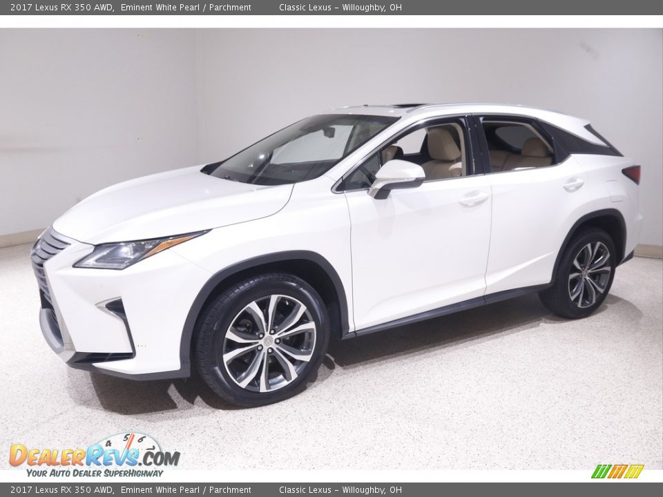 2017 Lexus RX 350 AWD Eminent White Pearl / Parchment Photo #3