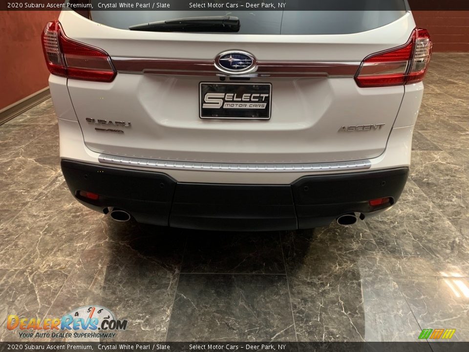 2020 Subaru Ascent Premium Crystal White Pearl / Slate Photo #5