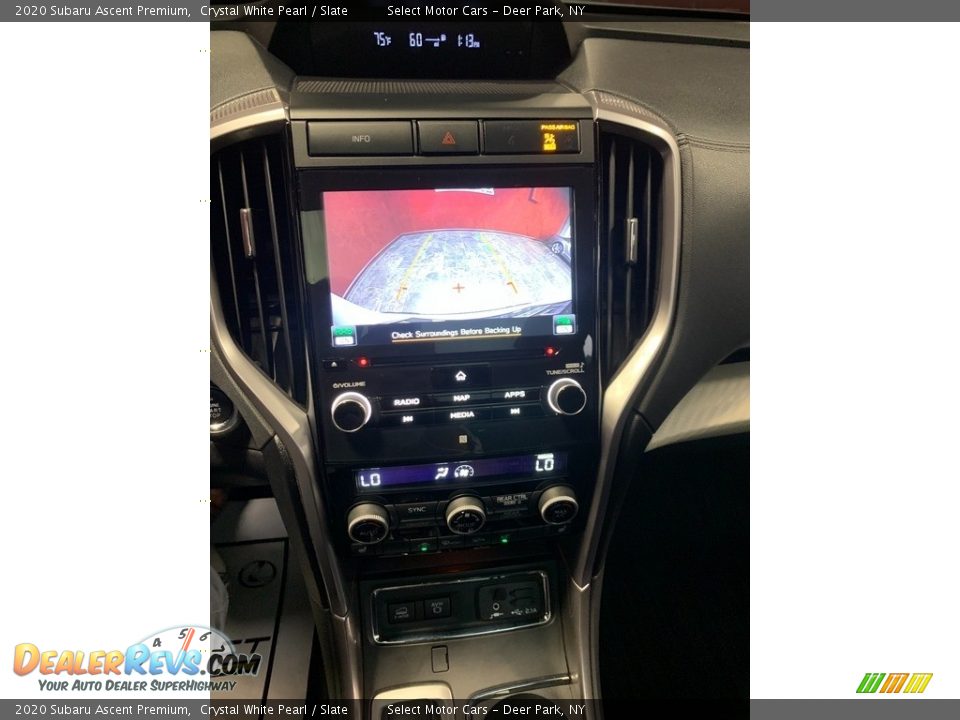 2020 Subaru Ascent Premium Crystal White Pearl / Slate Photo #12