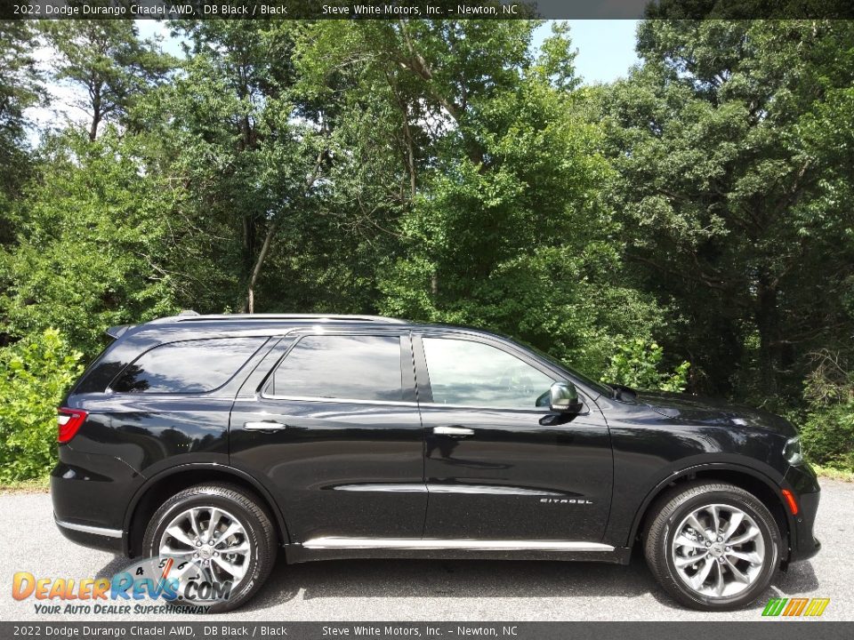 2022 Dodge Durango Citadel AWD DB Black / Black Photo #5