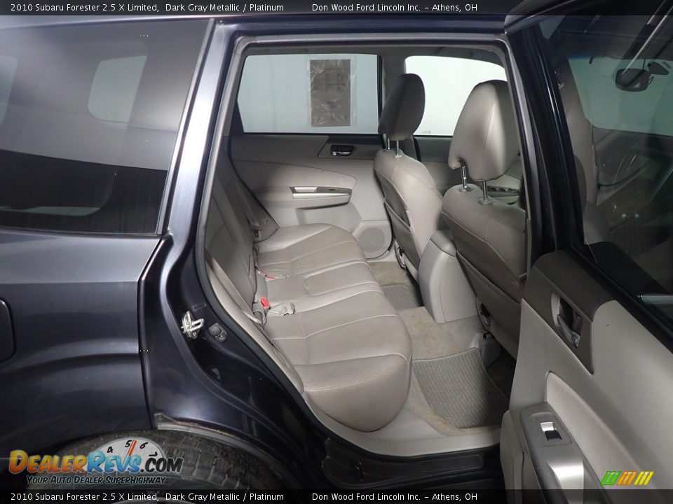 2010 Subaru Forester 2.5 X Limited Dark Gray Metallic / Platinum Photo #28
