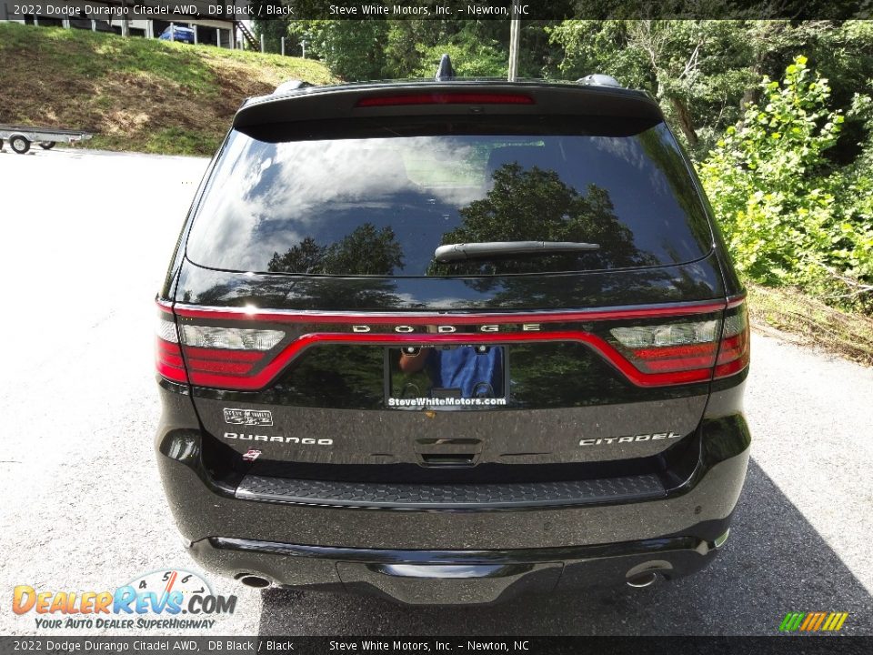 2022 Dodge Durango Citadel AWD DB Black / Black Photo #7