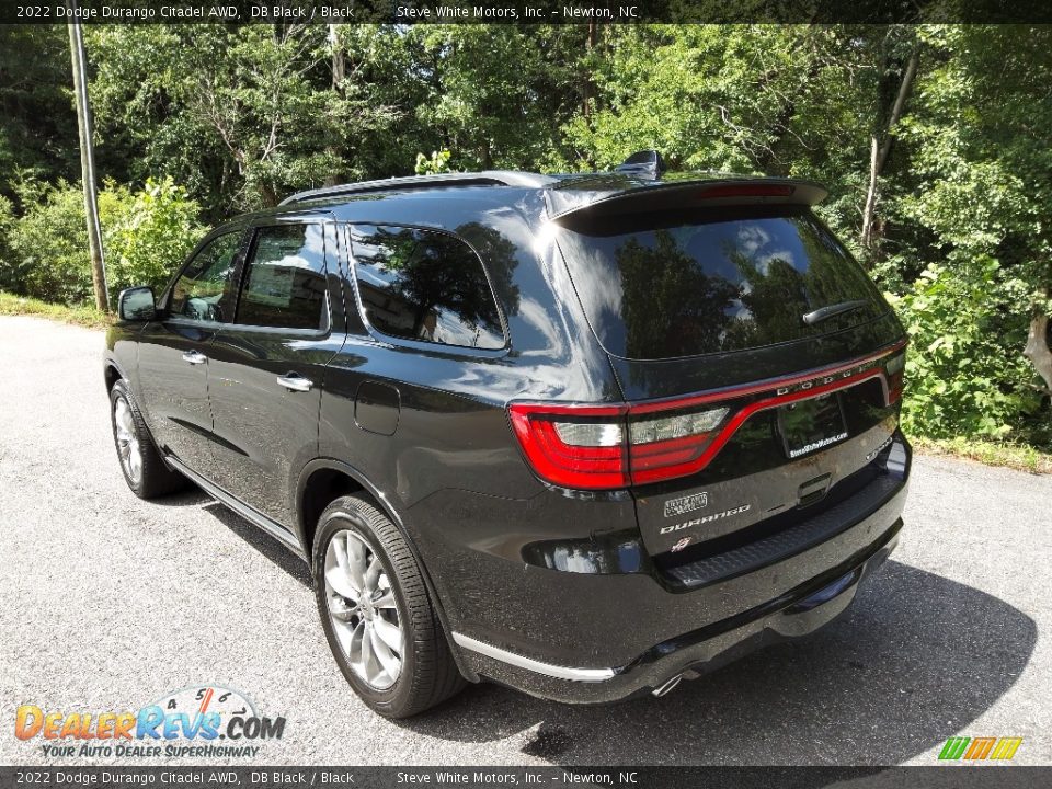 2022 Dodge Durango Citadel AWD DB Black / Black Photo #8