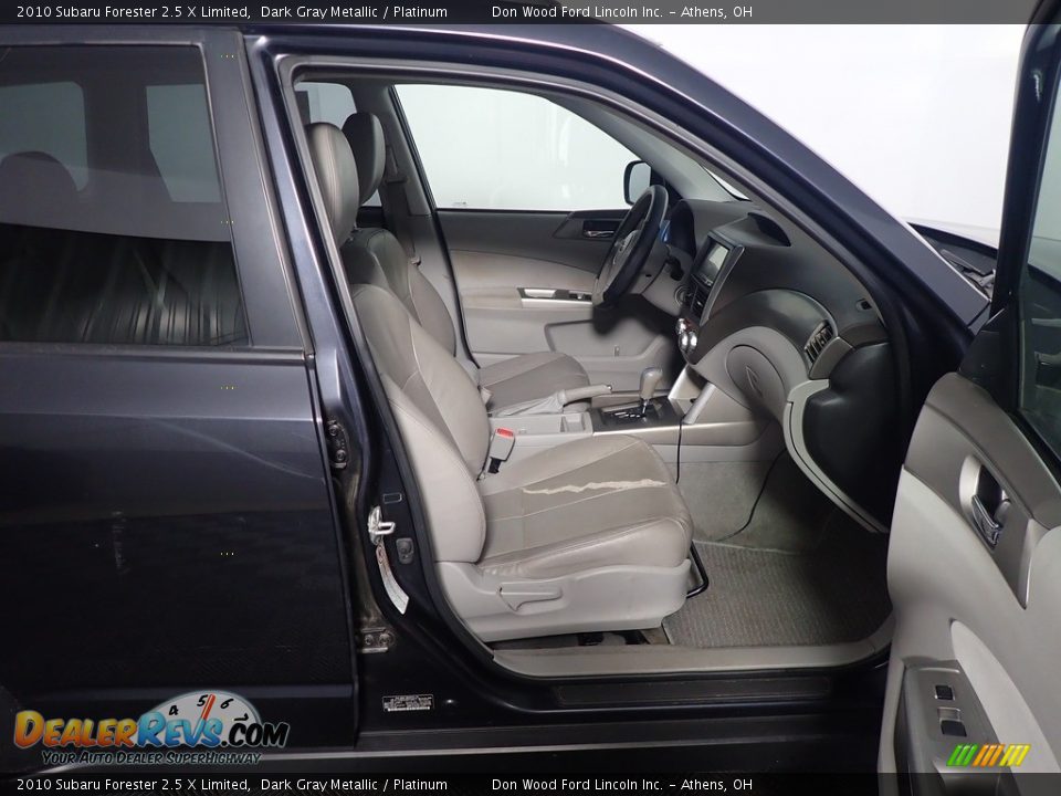 2010 Subaru Forester 2.5 X Limited Dark Gray Metallic / Platinum Photo #30