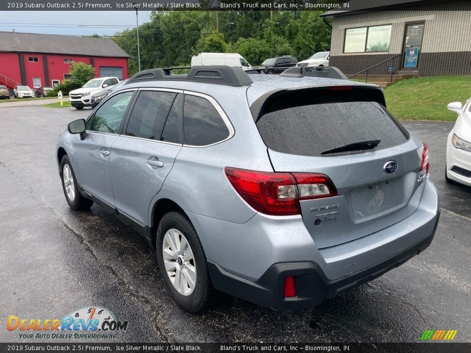 2019 Subaru Outback 2.5i Premium Ice Silver Metallic / Slate Black Photo #3