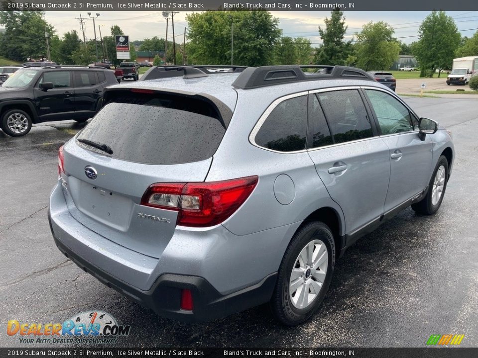 2019 Subaru Outback 2.5i Premium Ice Silver Metallic / Slate Black Photo #5