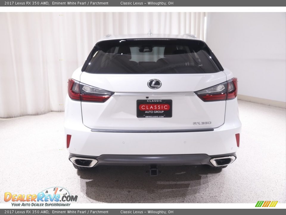 2017 Lexus RX 350 AWD Eminent White Pearl / Parchment Photo #22