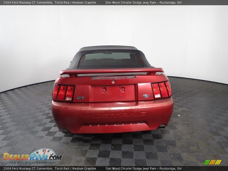 2004 Ford Mustang GT Convertible Torch Red / Medium Graphite Photo #5