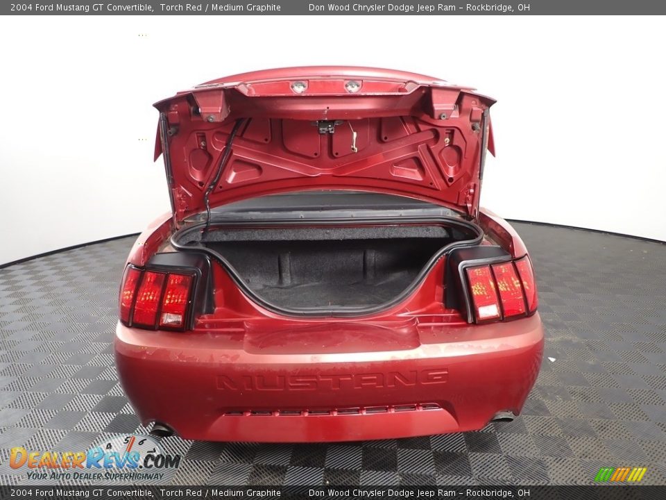 2004 Ford Mustang GT Convertible Torch Red / Medium Graphite Photo #6