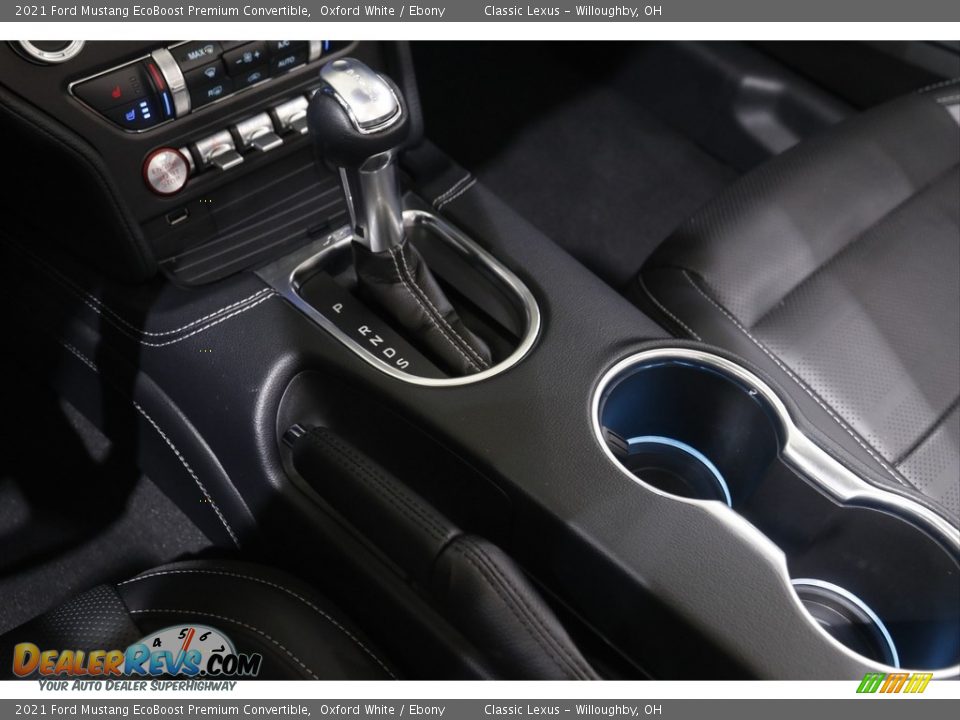 2021 Ford Mustang EcoBoost Premium Convertible Shifter Photo #15