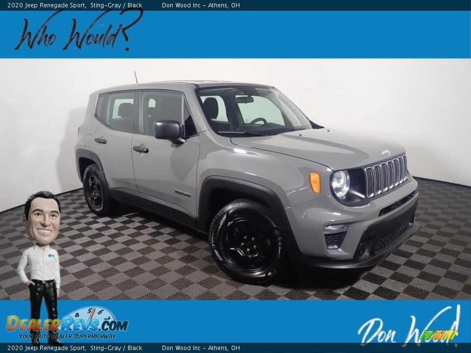 2020 Jeep Renegade Sport Sting-Gray / Black Photo #1