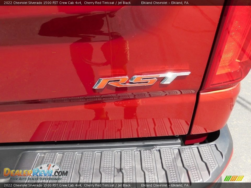2022 Chevrolet Silverado 1500 RST Crew Cab 4x4 Cherry Red Tintcoat / Jet Black Photo #12
