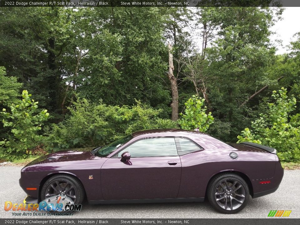 2022 Dodge Challenger R/T Scat Pack Hellraisin / Black Photo #1